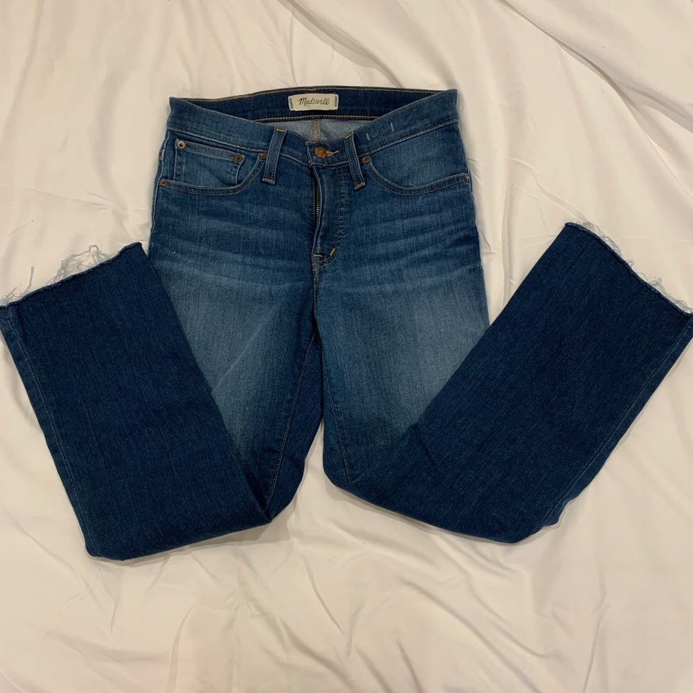 Madewell demi boot jean